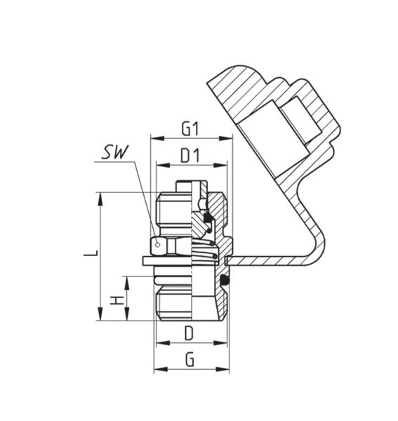 VPC2 M16X1,5-M16X1,5R фото